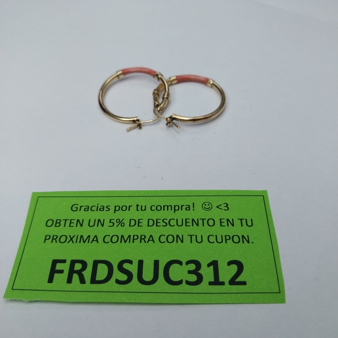 ARRACADAS PAR ORO 10 K 2,90 GRMS (SEMINUEVO)