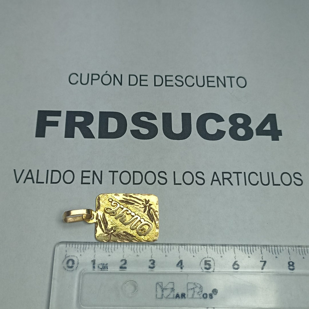 DIJE ORO 10 K 2.1 GRMS (SEMINUEVO)