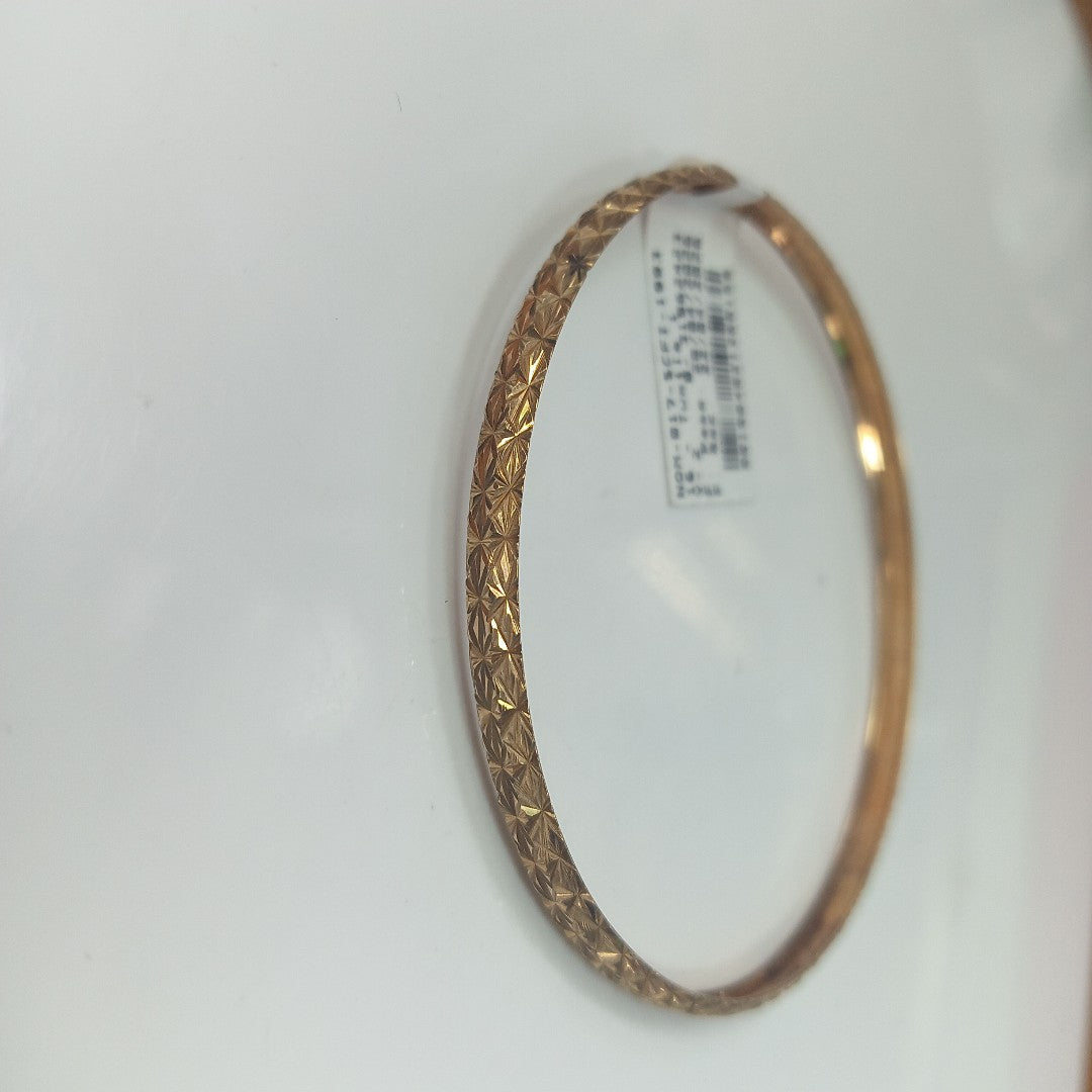 PULSERA RIGIDA ORO 10 K 4,40 GRMS (SEMINUEVO)