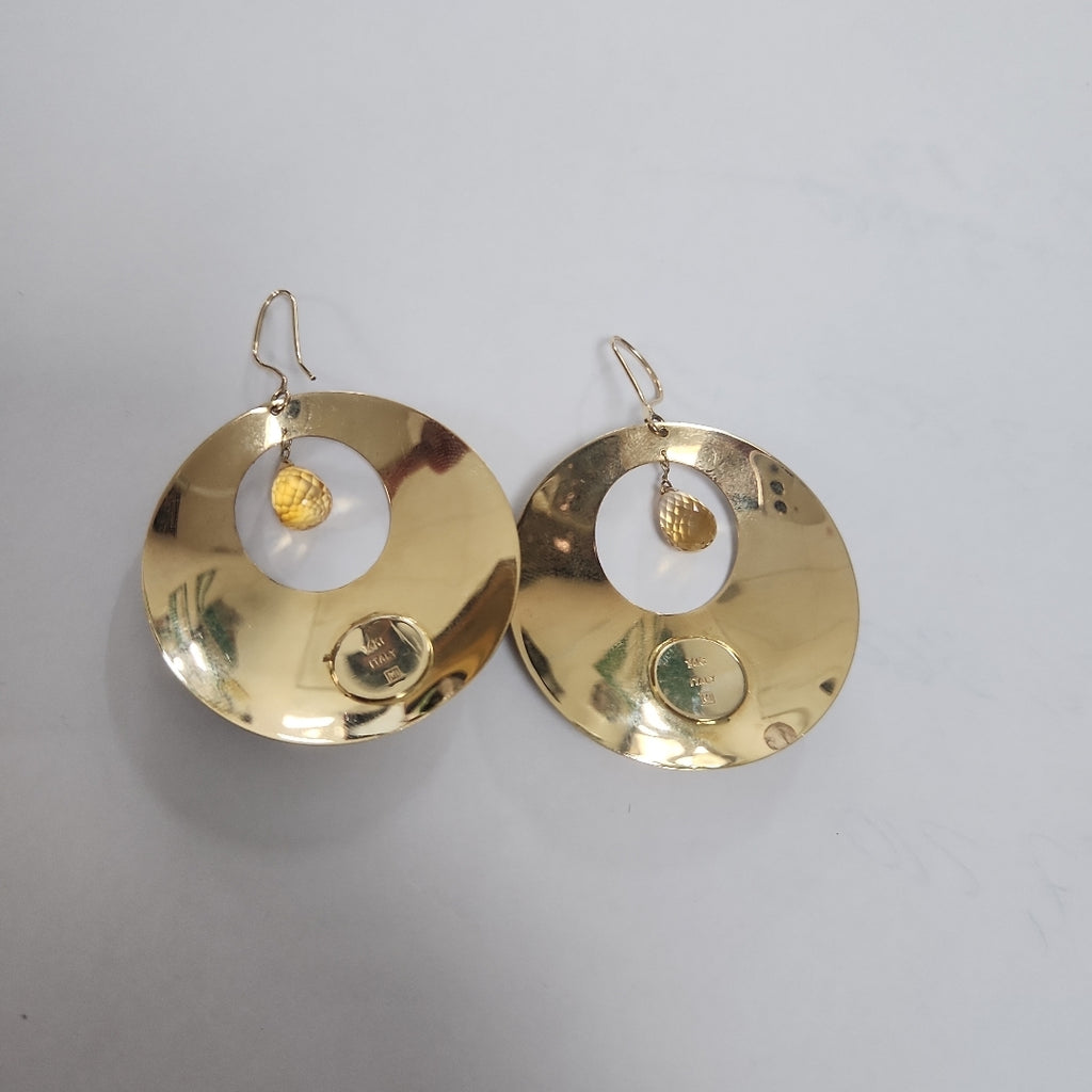ARETES PAR ORO 14 K 15,30 GRMS (SEMINUEVO)