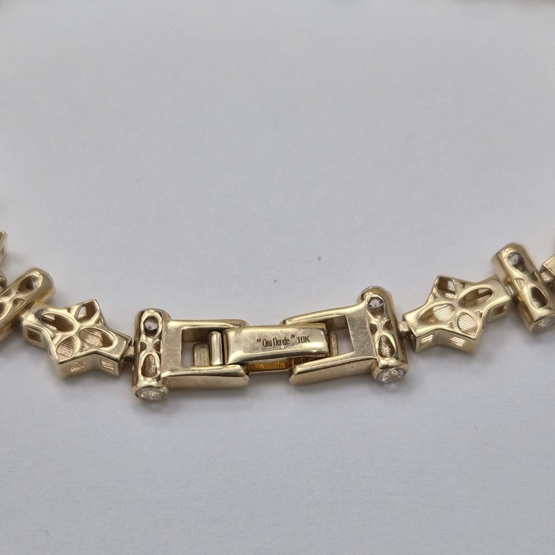 PULSERAS DAMA ORO 10K 9.8 (NUEVO)