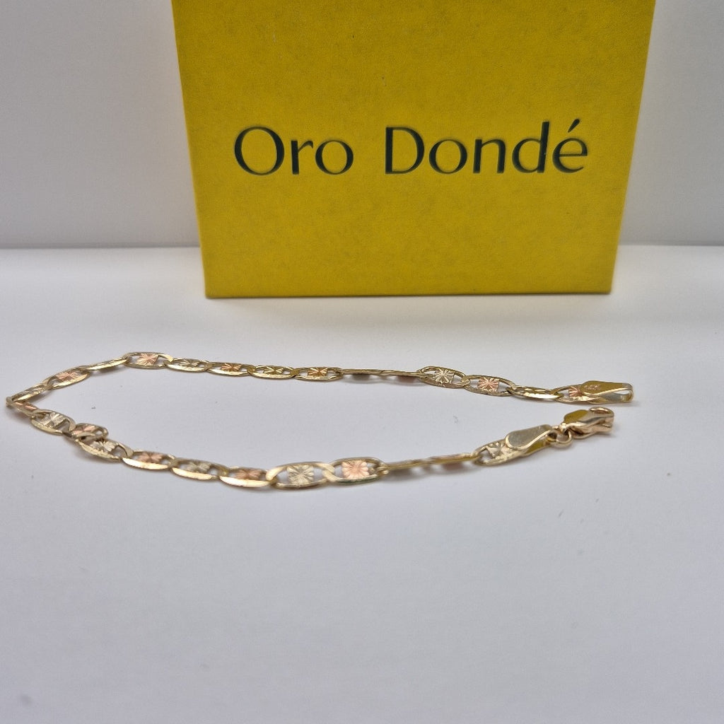 PULSERA MARINERA 4.6G 21 CM 14K (NUEVO)