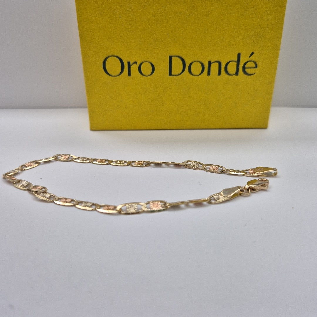 PULSERA MARINERA 4.6G 21 CM 14K (NUEVO)