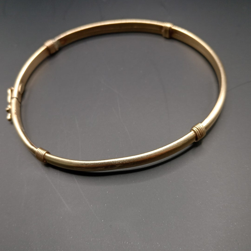 PULSERA RIGIDA ORO 14 K 5.1 GRMS (SEMINUEVO)