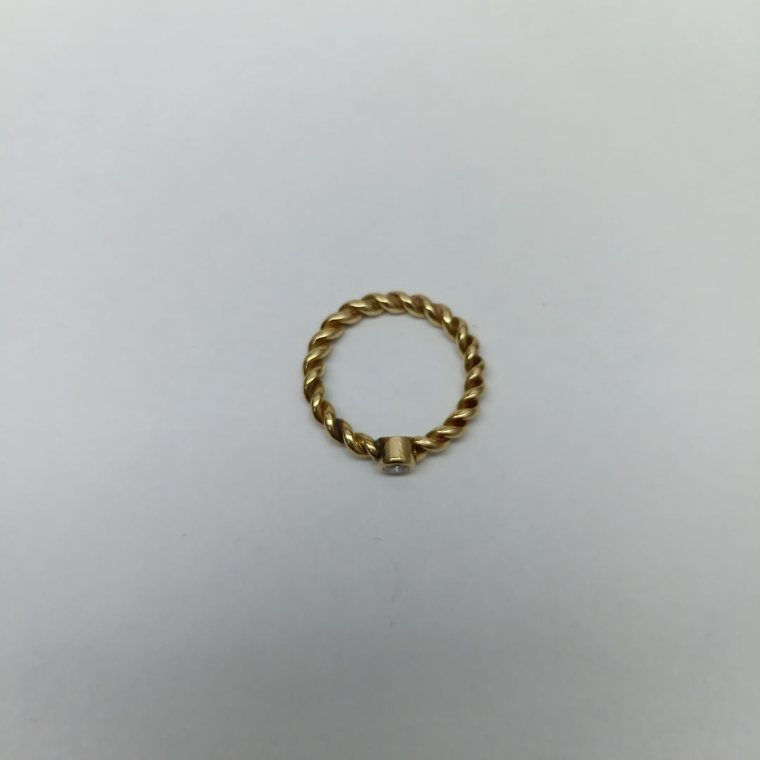 SOLITARIO ORO 18 K 3.2 GRMS (SEMINUEVO)