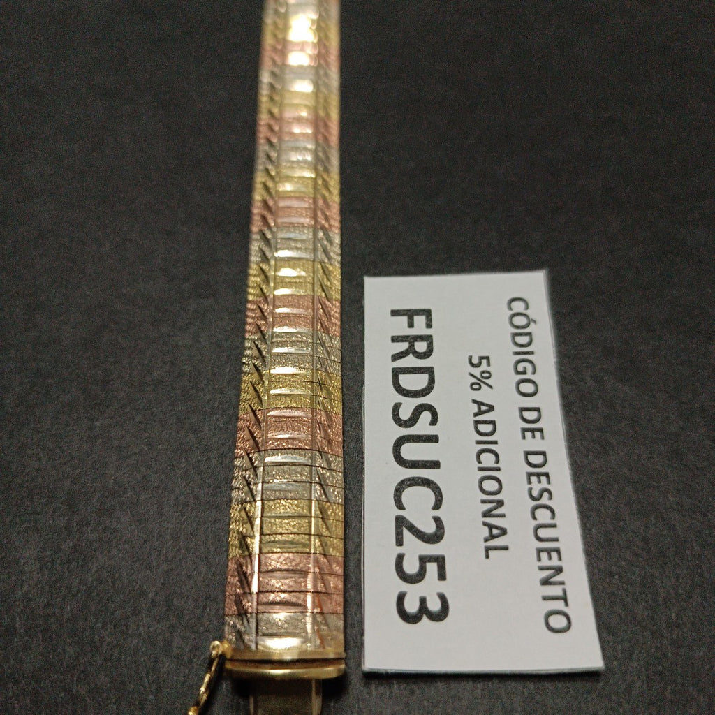 PULSERA ORO 14 K 20,90 GRMS (SEMINUEVO)
