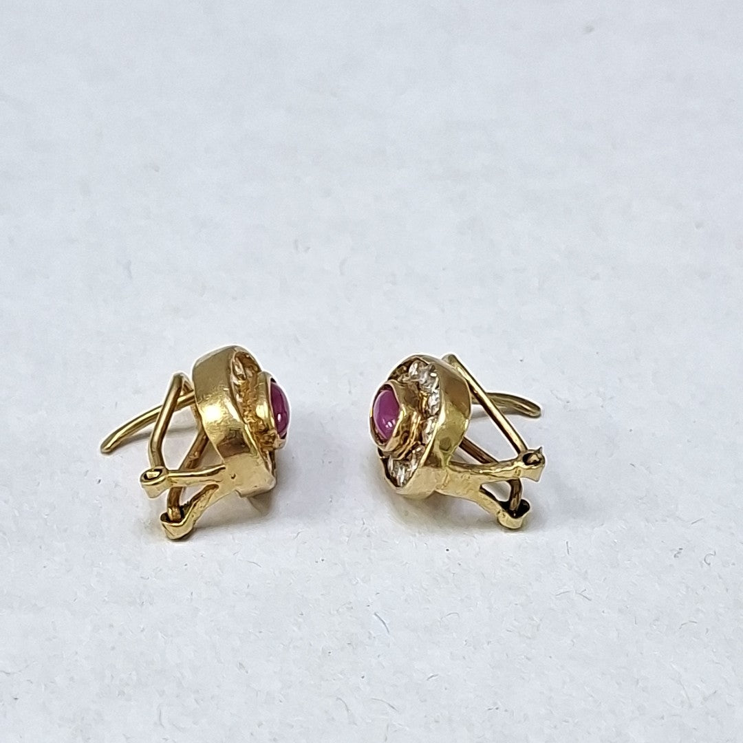 ARETES PAR ORO 10 K 3,50 GRMS (SEMINUEVO)