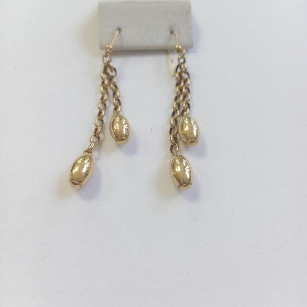 ARETES PAR ORO 14 K 2.2 GRMS (SEMINUEVO)