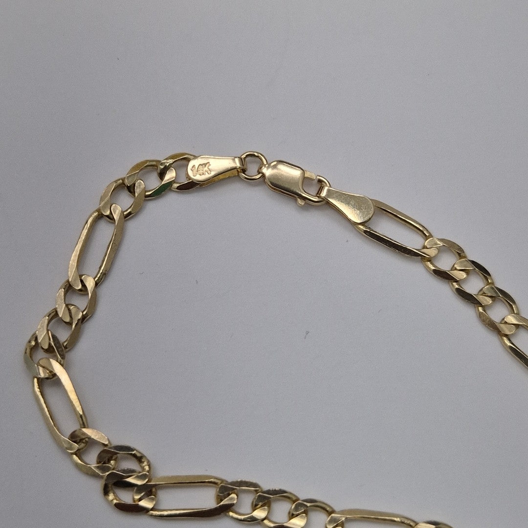 PULSERA 3X1 6.2G 21 CM 14K (NUEVO)