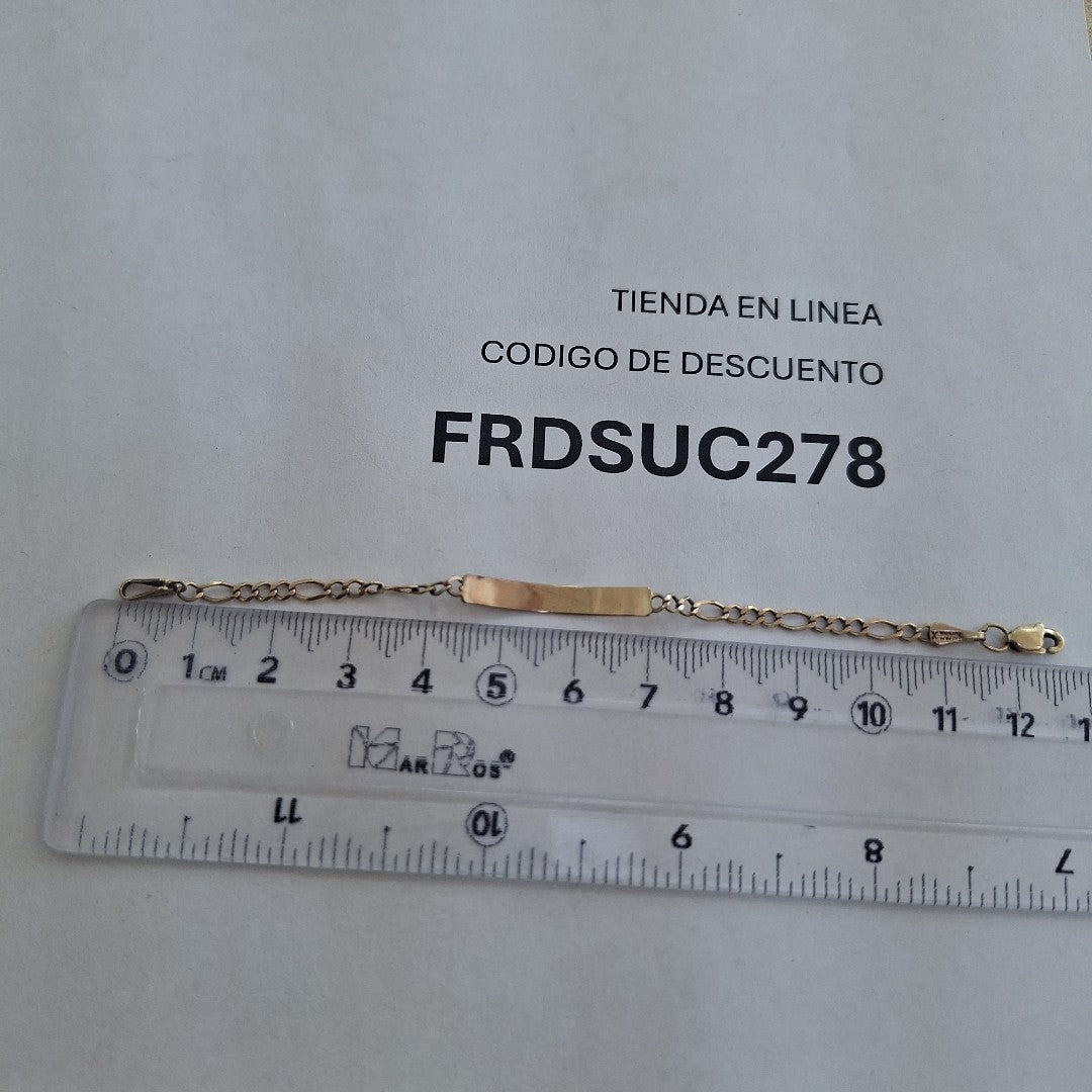 ESCLAVA ORO 10 K 1,80 GRMS (SEMINUEVO)