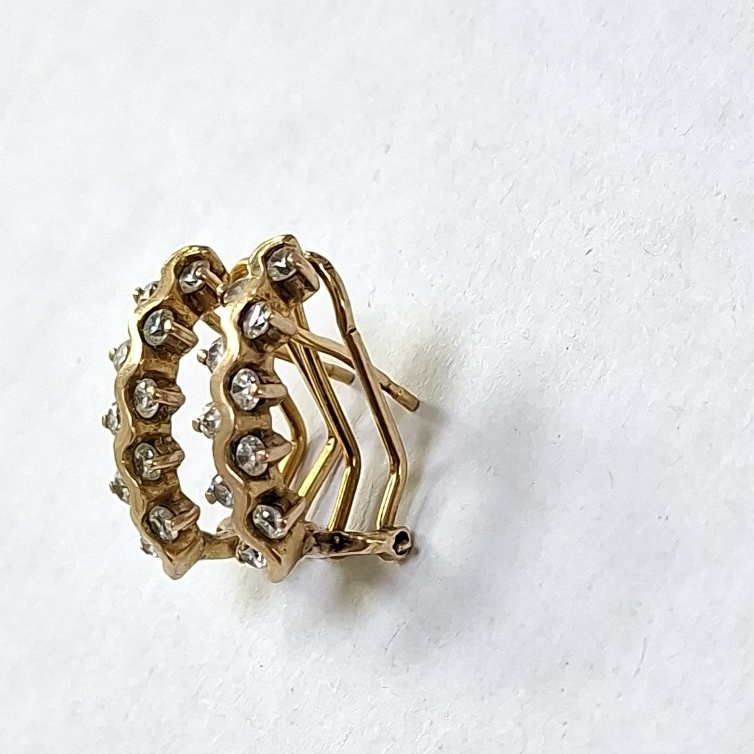 ARETES PAR ORO 8 K 3,20 GRMS (SEMINUEVO)