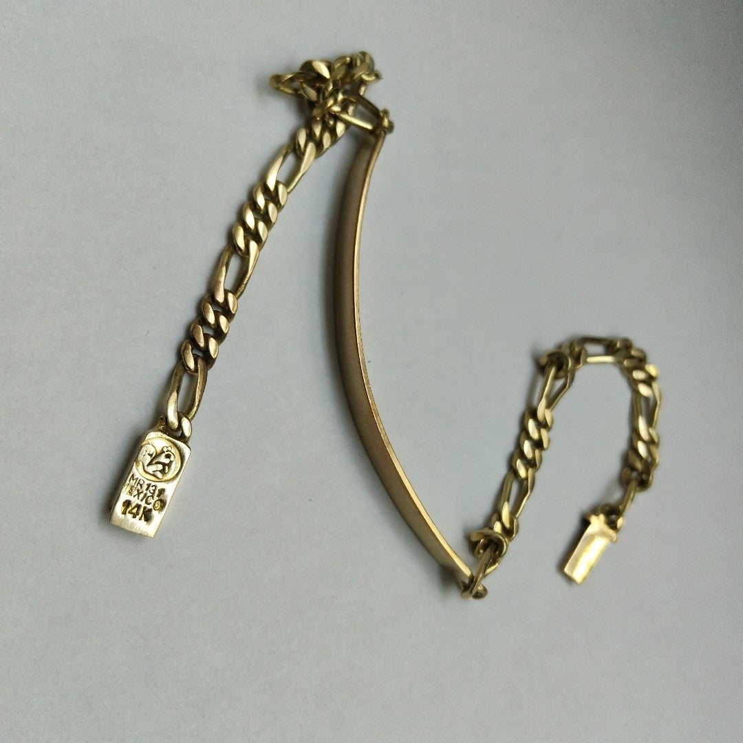 ESCLAVA ORO 14 K 9,00 GRMS (SEMINUEVO)