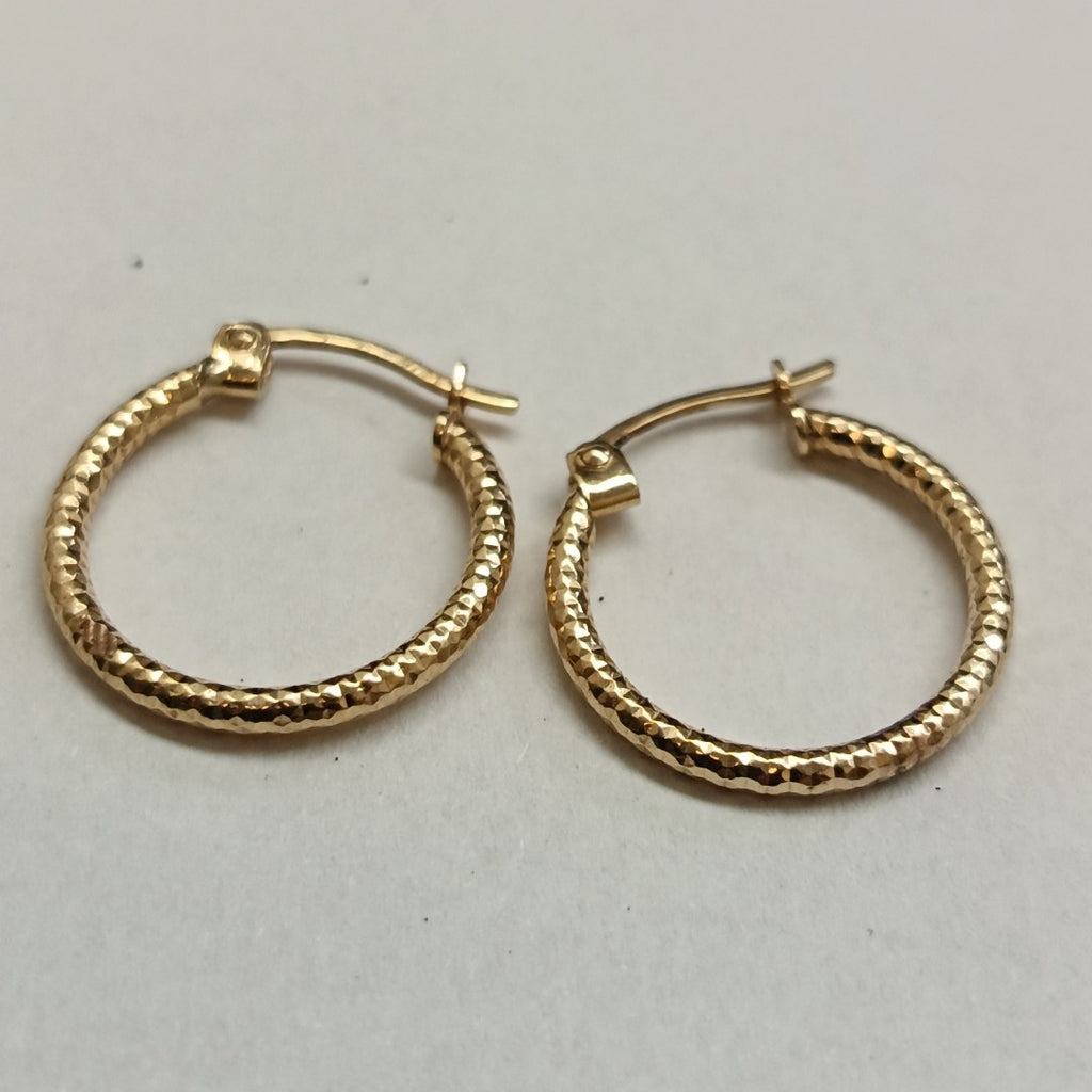ARRACADAS PAR ORO 10 K 1,40 GRMS (SEMINUEVO)