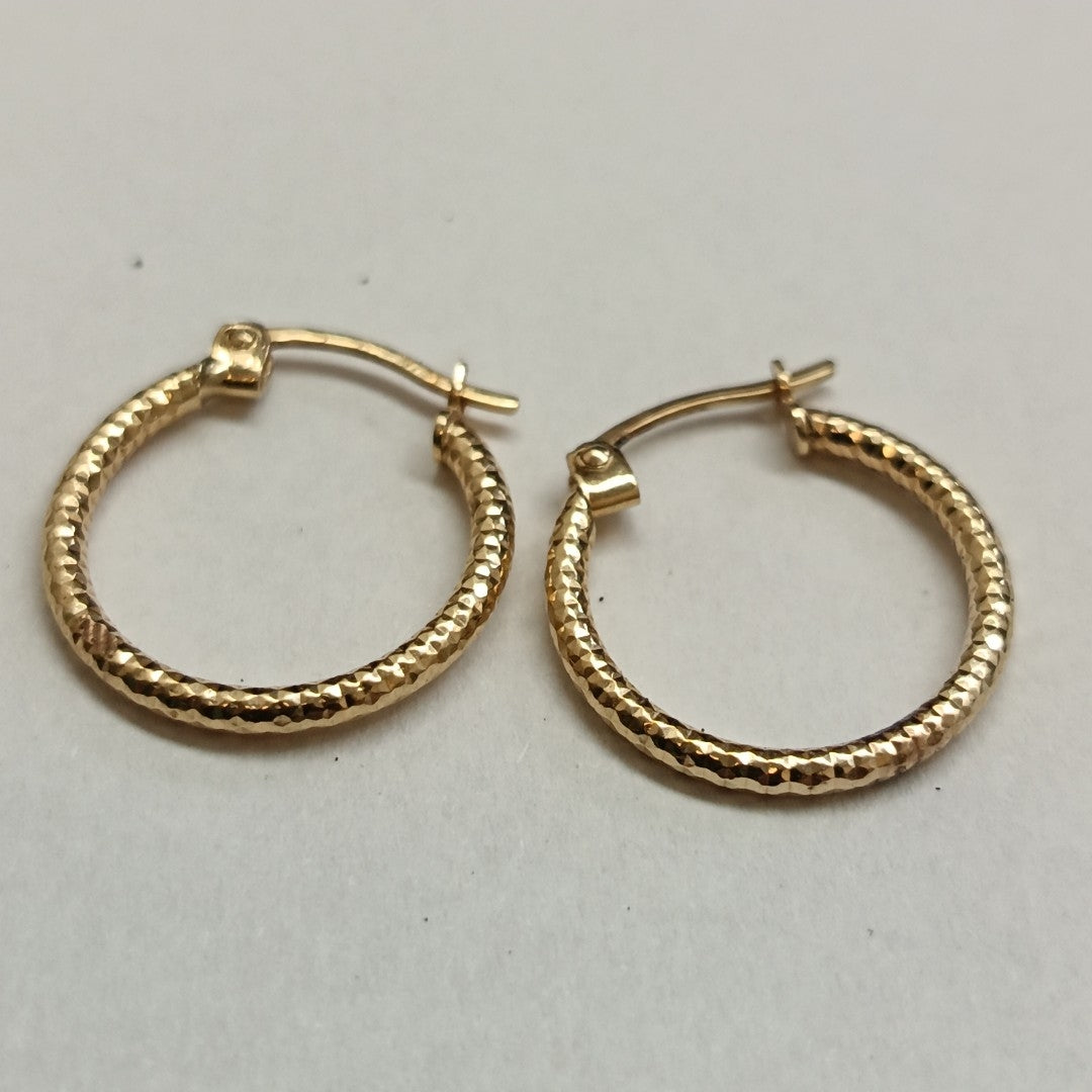 ARRACADAS PAR ORO 10 K 1,40 GRMS (SEMINUEVO)