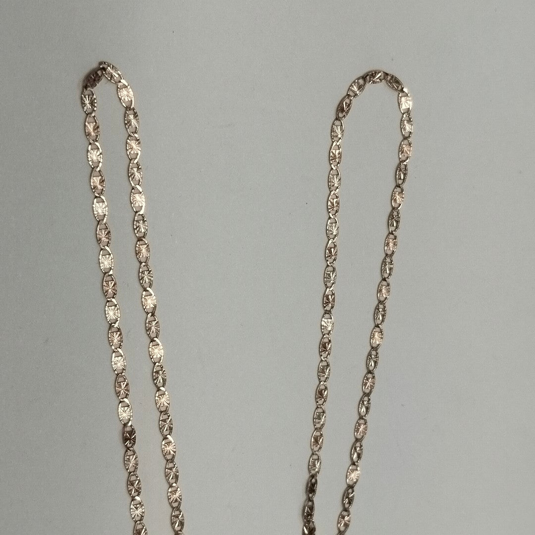 CADENA, MEDALLA RELIGIOSA ORO 10 K 2.4 GRMS (SEMINUEVO)