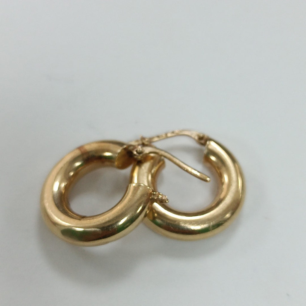ARRACADAS PAR ORO 14 K 2.7 GRMS (SEMINUEVO)