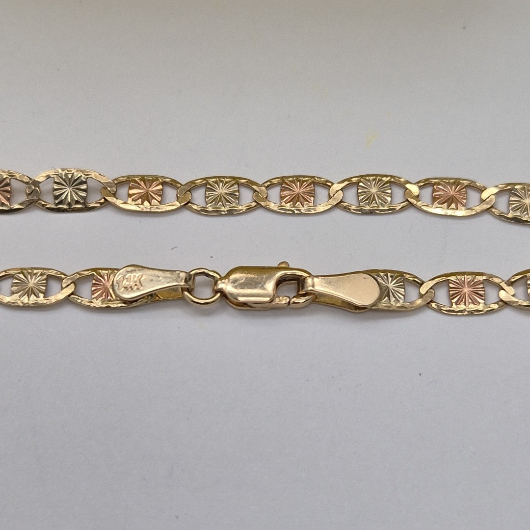 PULSERA MARINERA 4.2G 18 CM 14K (NUEVO)