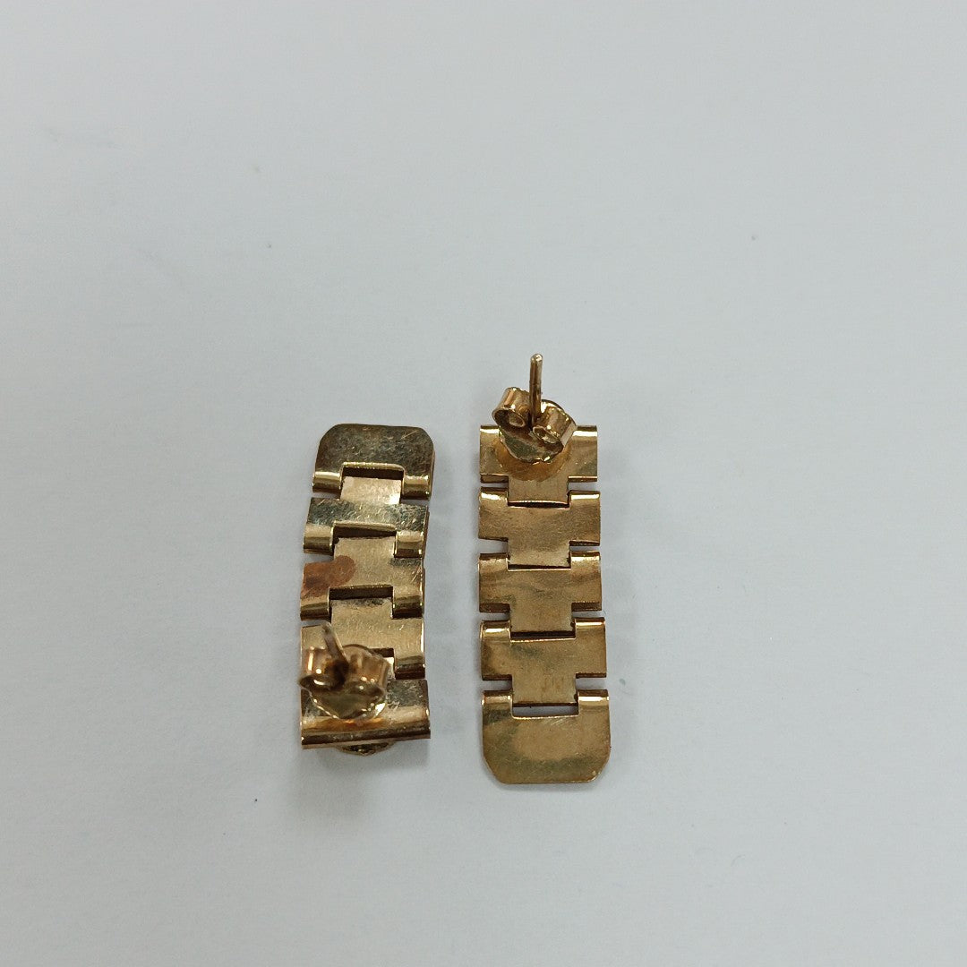 ARETES PAR ORO 14 K 2,40 GRMS (SEMINUEVO)
