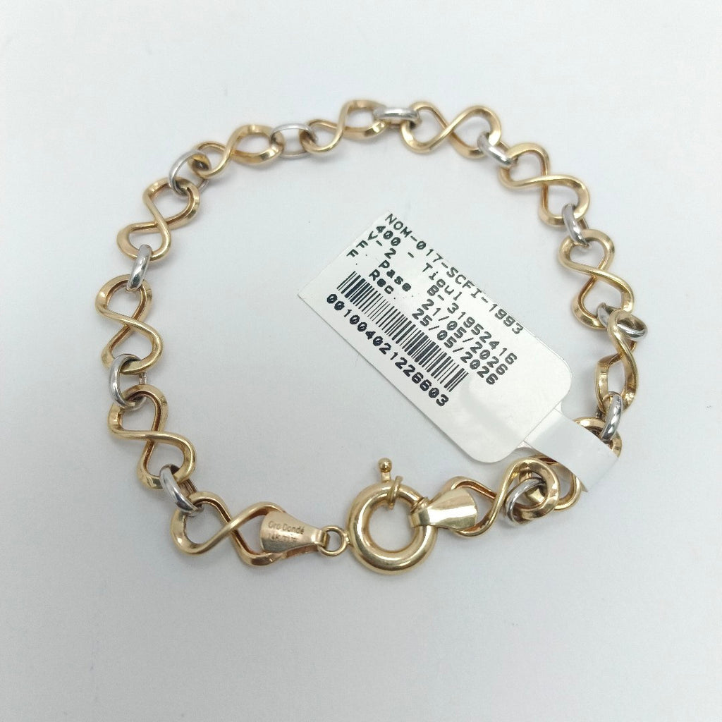 PULSERA ORO 14 K 4.3 GRMS (SEMINUEVO)