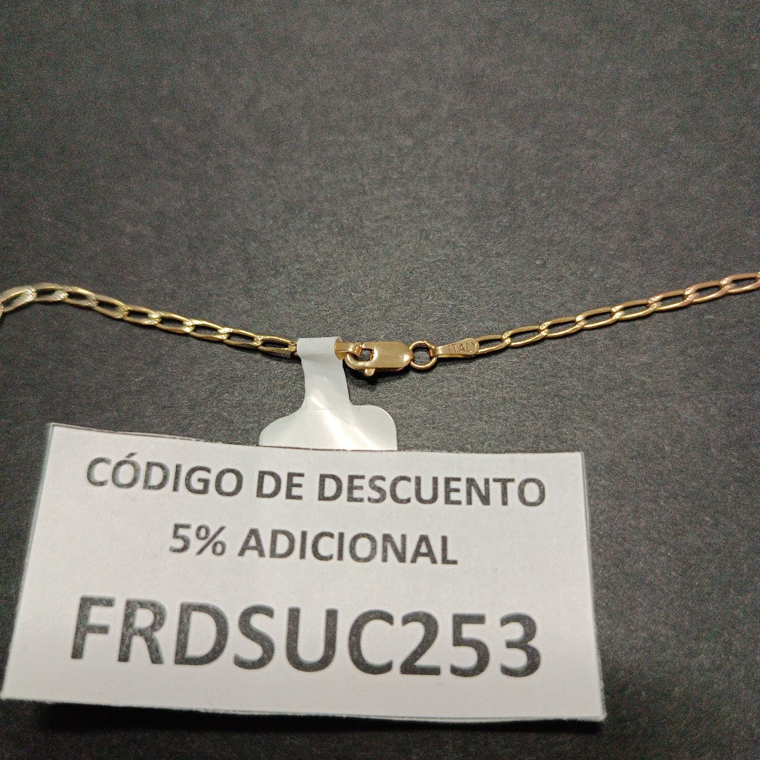 CADENA ORO 14 K 3,80 GRMS (SEMINUEVO)