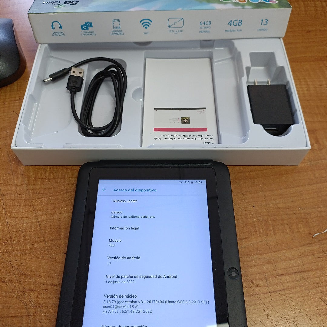 TABLETA OTRAS MARCAS OTROS MODELOS 64 GB 4 GB RAM (SEMINUEVO)
