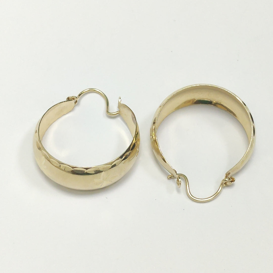 ARRACADAS PAR ORO 14 K 4,10 GRMS (SEMINUEVO)