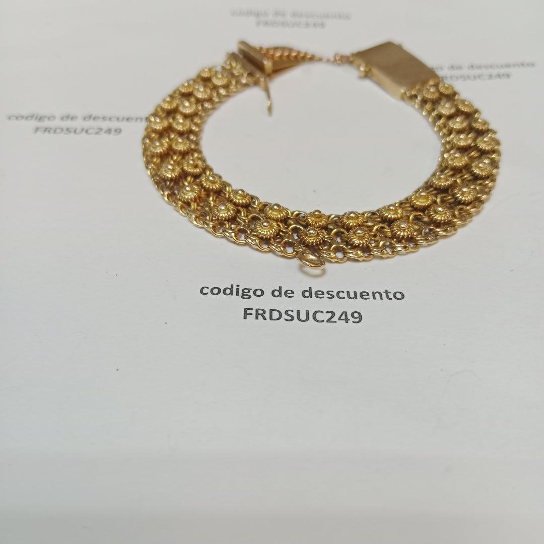 PULSERA ORO 8 K 33.6 GRMS (SEMINUEVO)