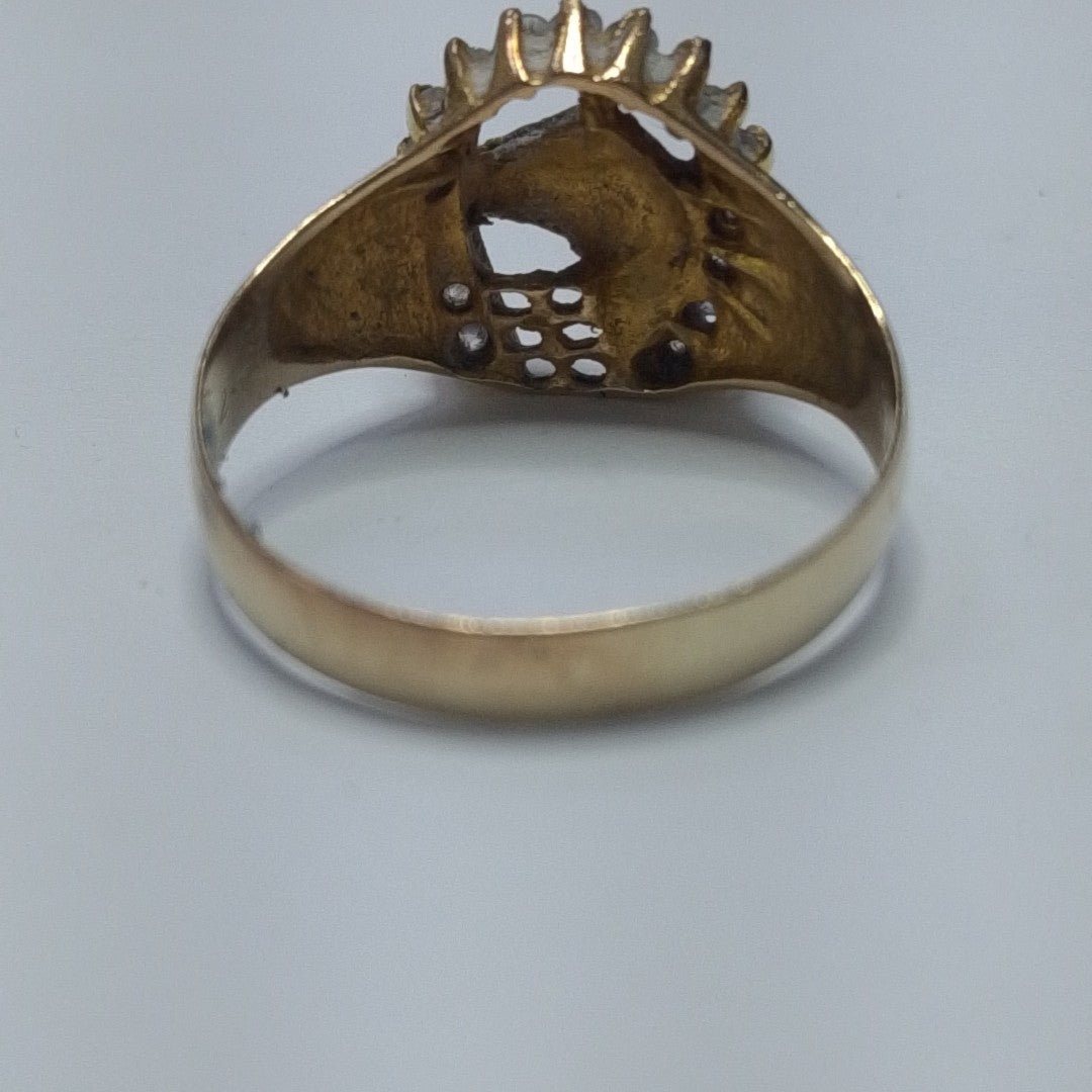 ANILLO ORO 10 K 2,60 GRMS (SEMINUEVO)