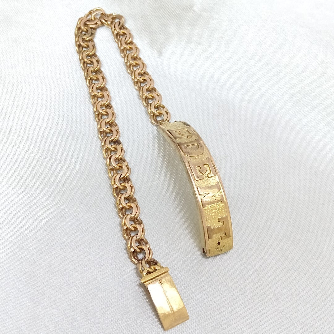ESCLAVA ORO 10 K 18.4 GRMS (SEMINUEVO)