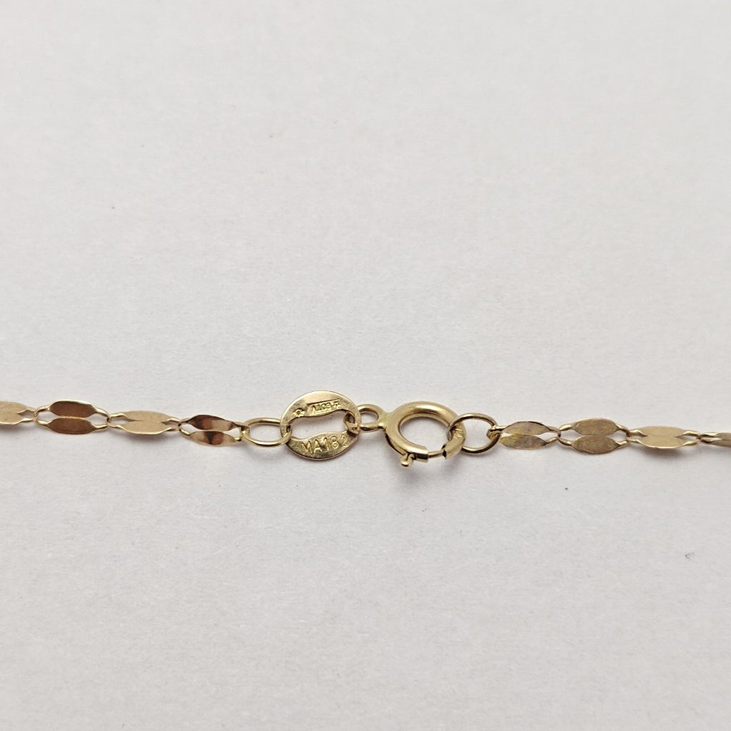 CADENA ORO 14 K 1,80 GRMS (SEMINUEVO)