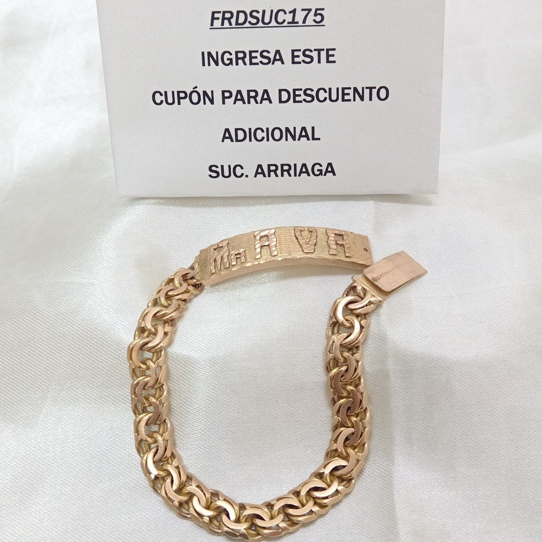 ESCLAVA ORO 10 K 24.3 GRMS (SEMINUEVO)