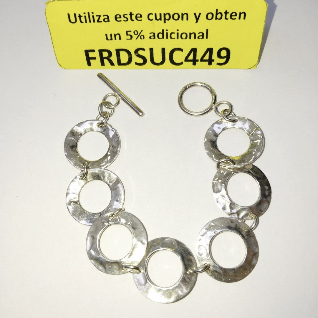 PULSERA PLATA 16.6 GRMS (SEMINUEVO)