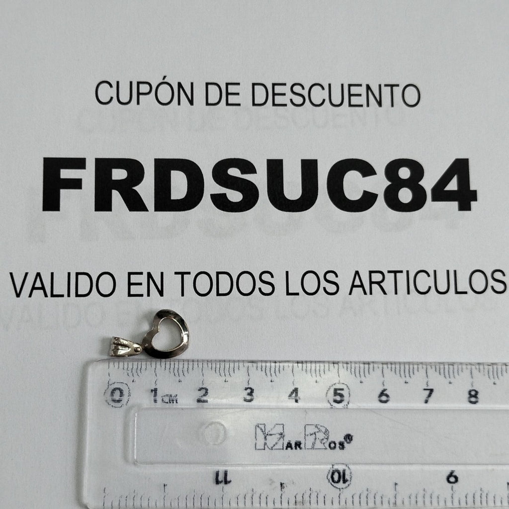DIJE ORO BLANCO 14 K 0.7 GRMS (SEMINUEVO)