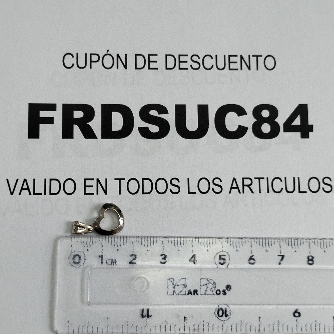 DIJE ORO BLANCO 14 K 0.7 GRMS (SEMINUEVO)
