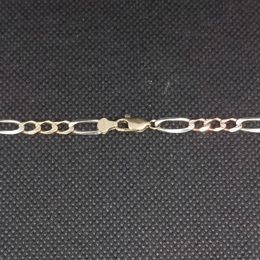 CADENA ORO COMBINADO 10 K 15.2 GRMS (SEMINUEVO)
