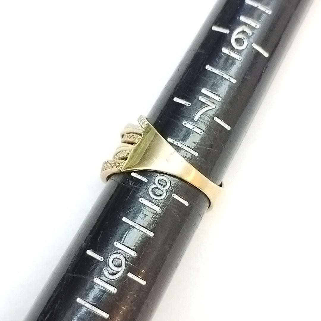 ANILLITO ORO, ORO COMBINADO 10 K 4.2 GRMS (SEMINUEVO)