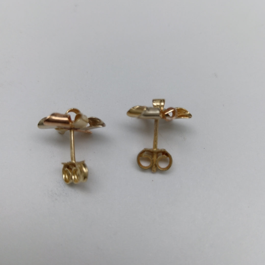 BROQUELES PAR ORO 14 K 1.7 GRMS (SEMINUEVO)