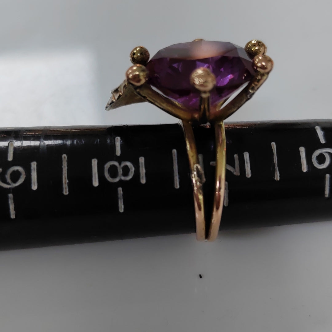 ANILLO ORO 10 K 11.1 GRMS (SEMINUEVO)