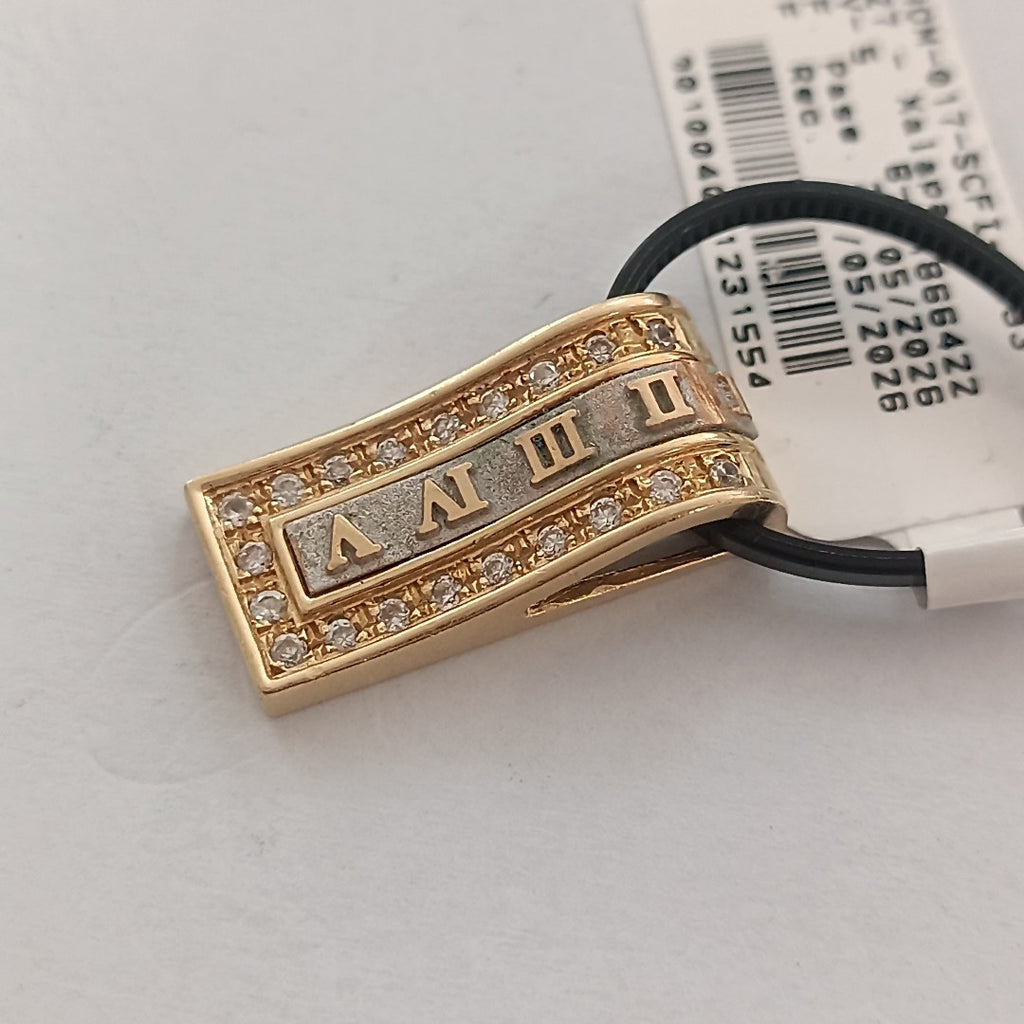 DIJE ORO, RODIADO 14 K 5.4 GRMS (SEMINUEVO)