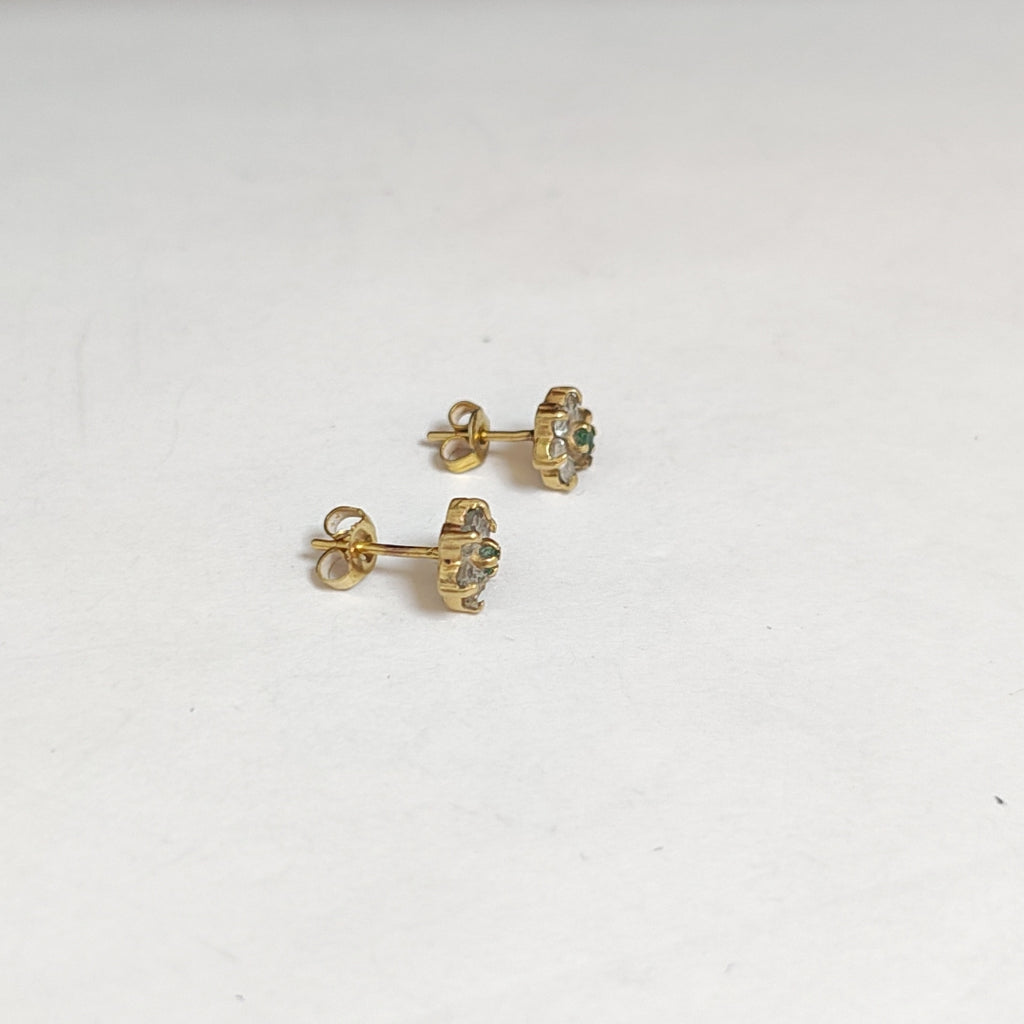 BROQUELES PAR ORO 14 K 2,00 GRMS (SEMINUEVO)