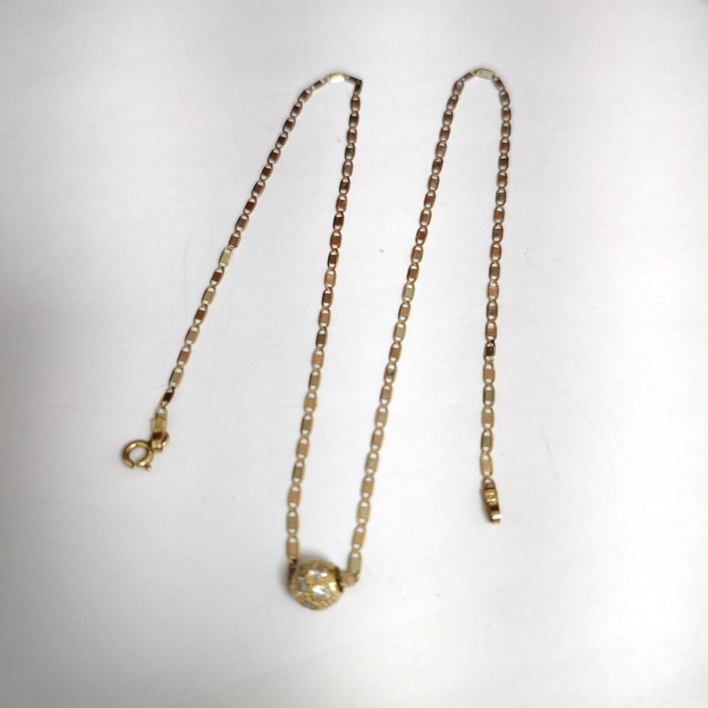 GARGANTILLA ORO 14 K 2,80 GRMS (SEMINUEVO)