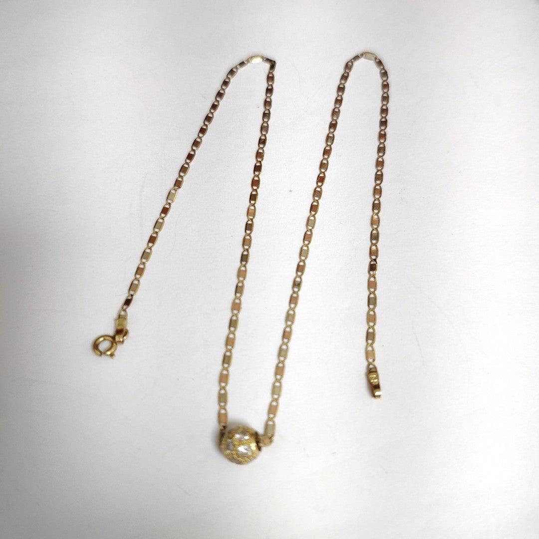 GARGANTILLA ORO 14 K 2,80 GRMS (SEMINUEVO)