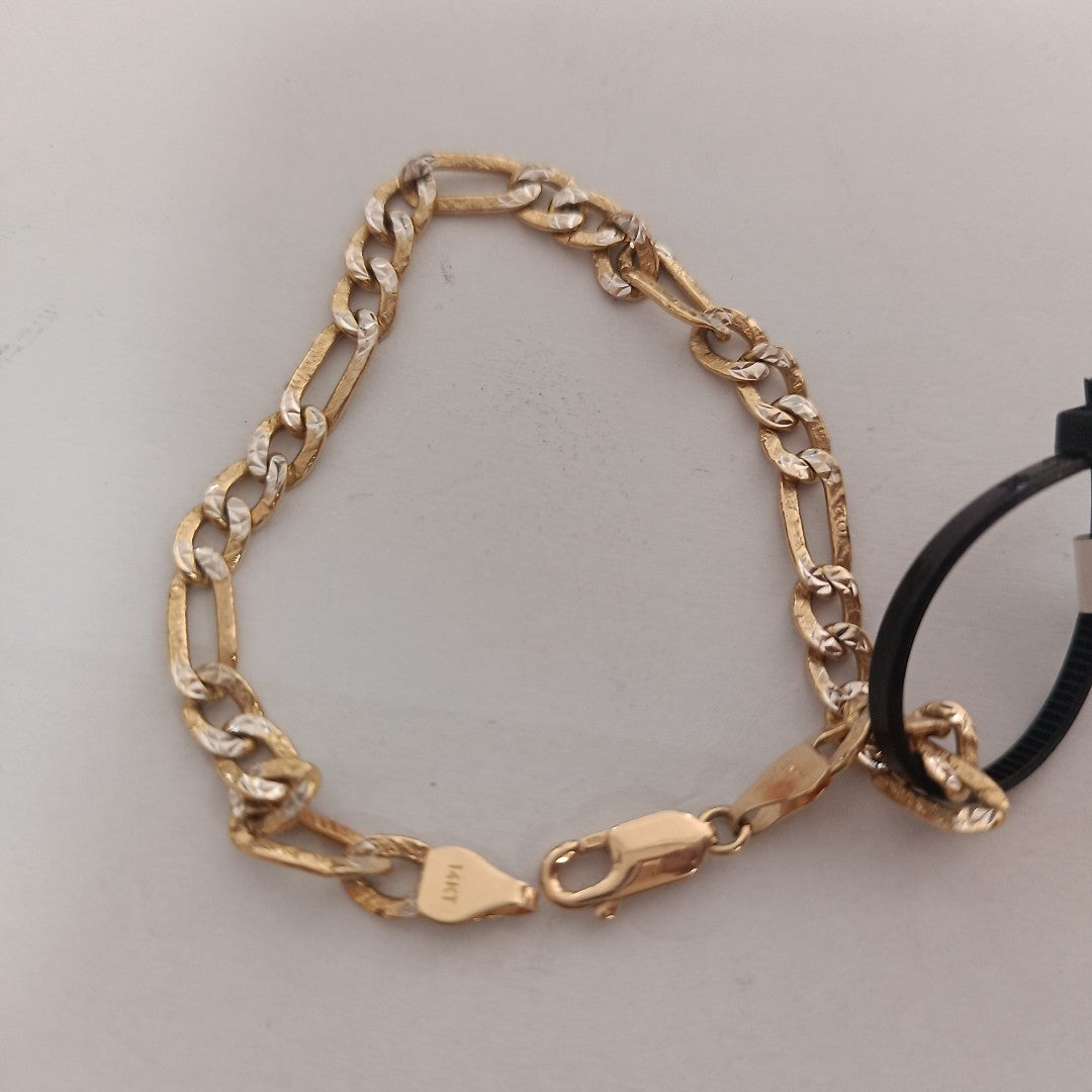 PULSERA ORO,RODIADO 14 K 6,90 GRMS (SEMINUEVO)