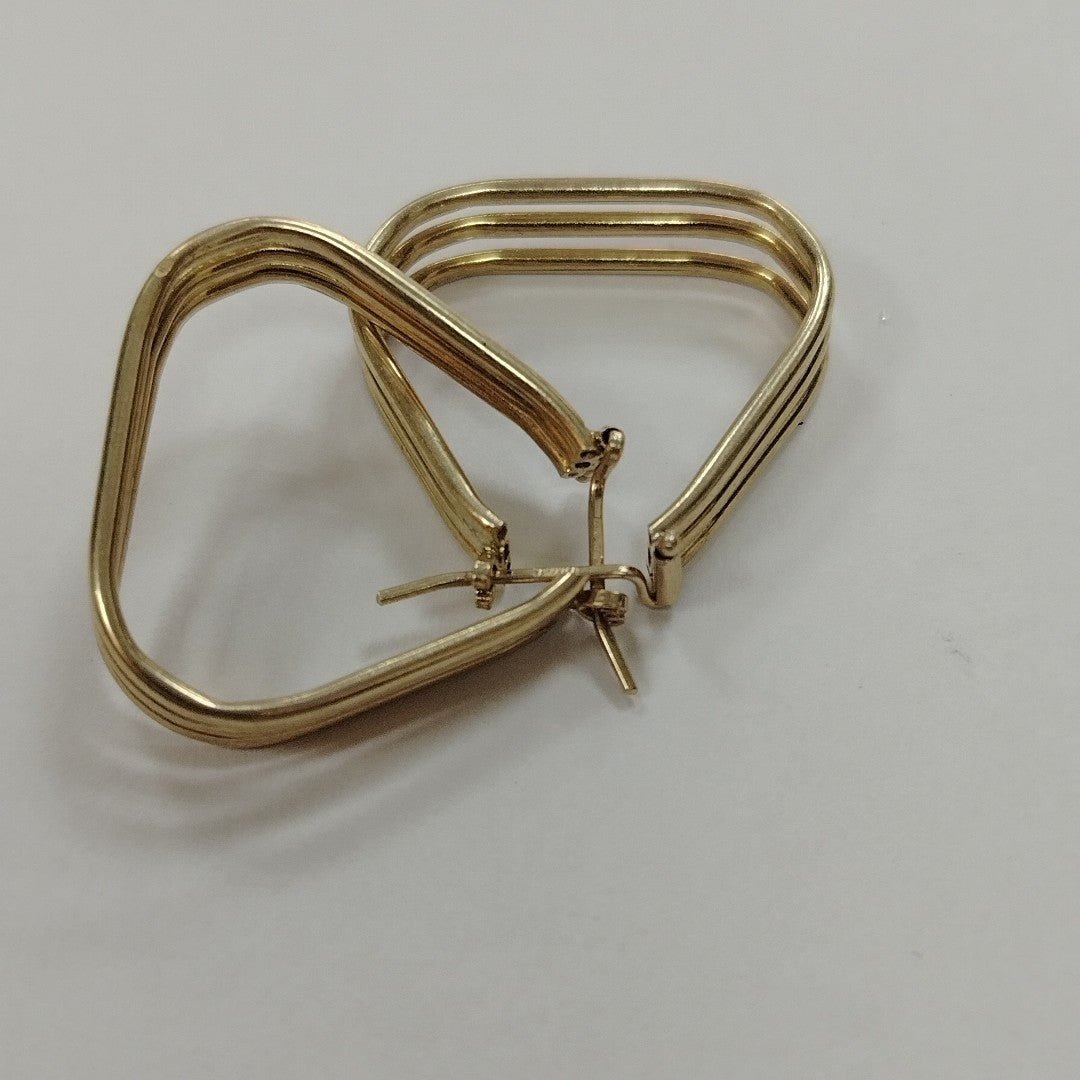 ARRACADAS PAR ORO 14 K 5.9 GRMS (SEMINUEVO)