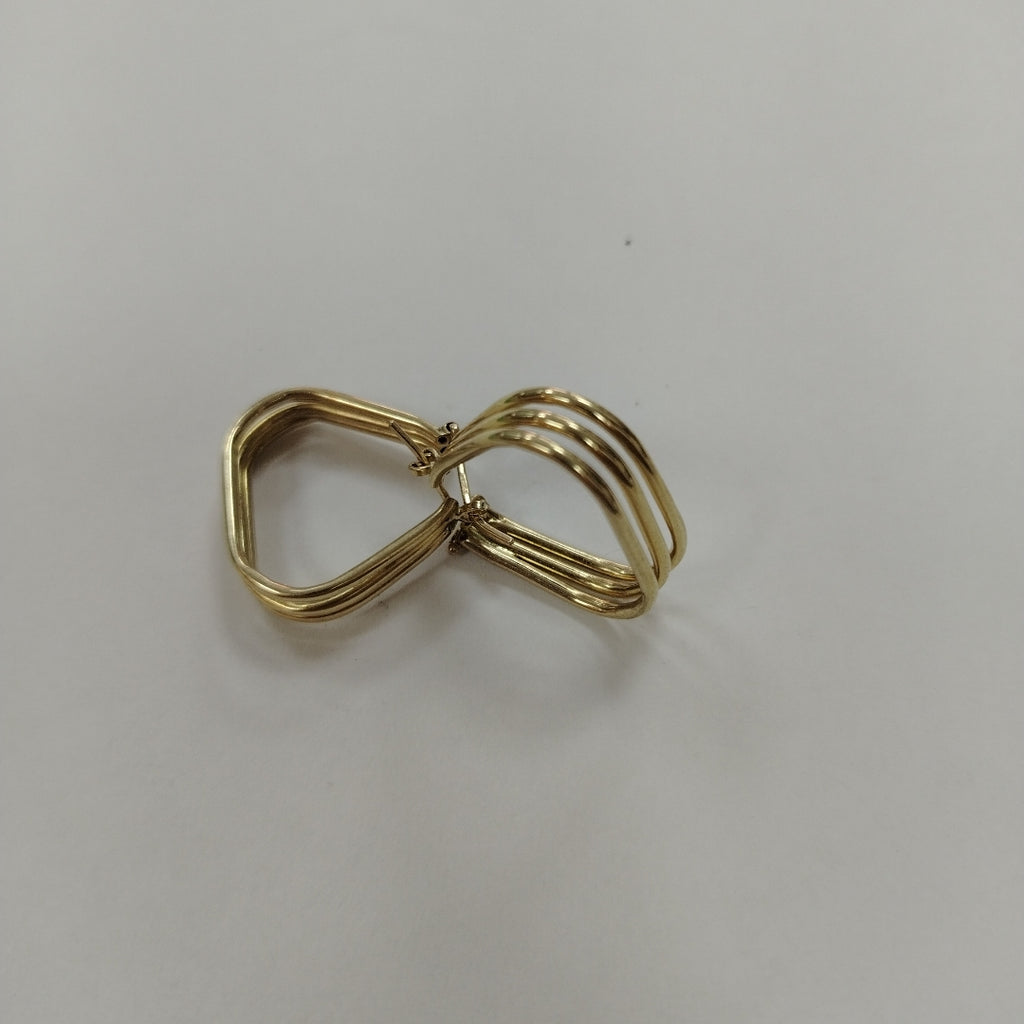 ARRACADAS PAR ORO 14 K 5 GRMS (SEMINUEVO)