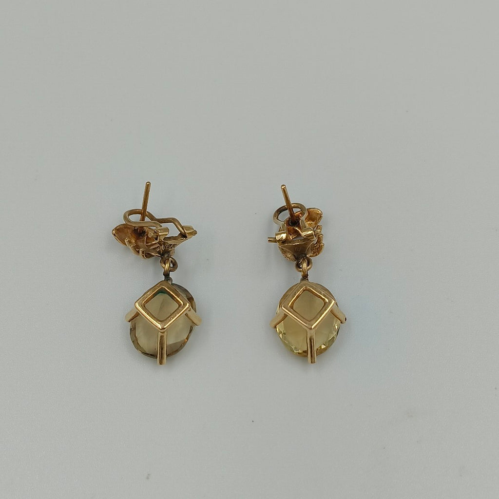 ARETES PAR ORO 14 K 6.8 GRMS (SEMINUEVO)