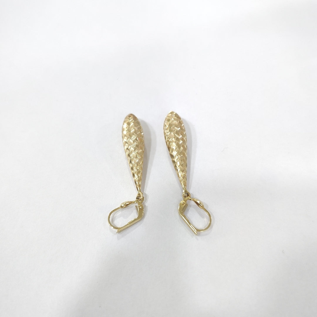 ARETES PAR ORO 10 K 3.4 GRMS (SEMINUEVO)