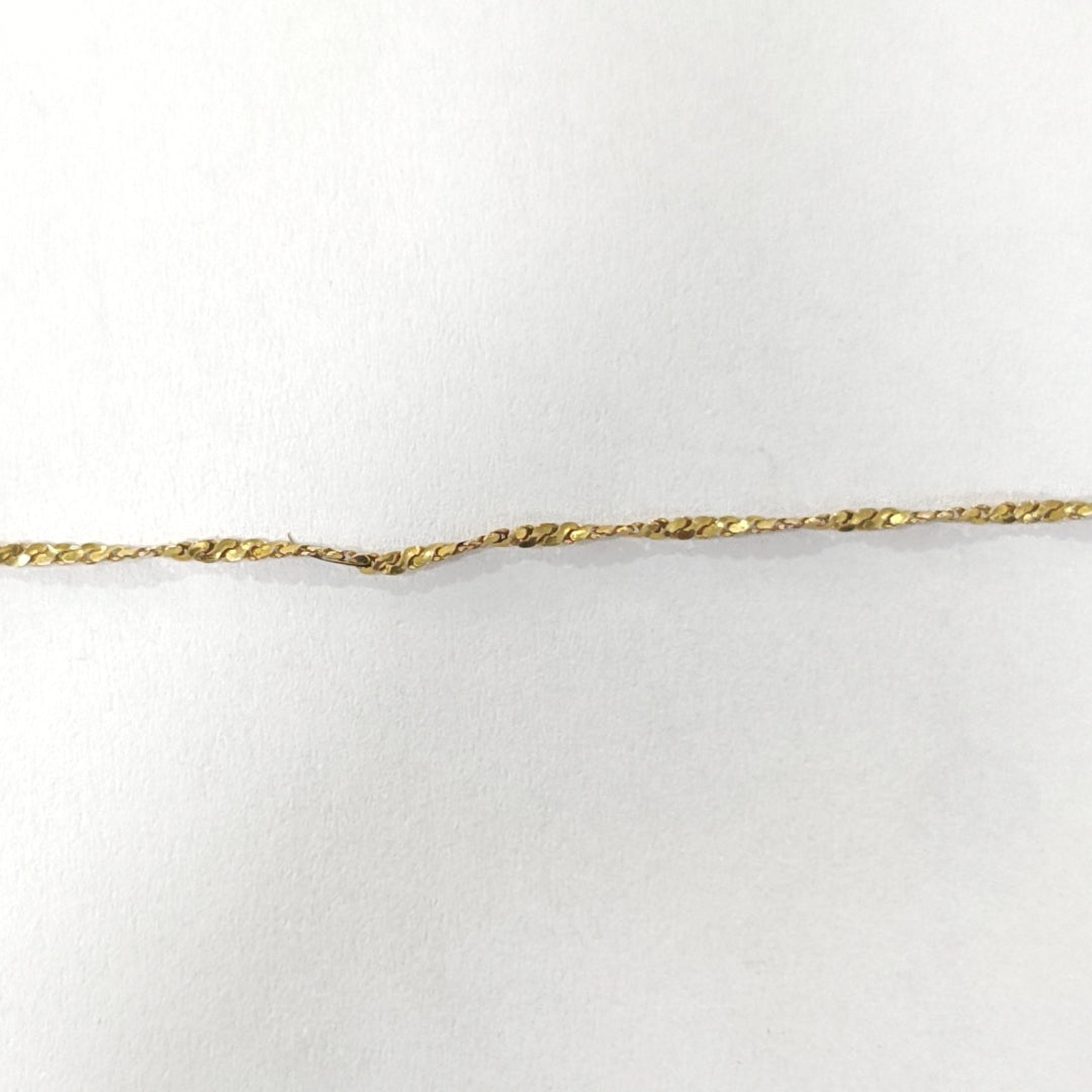 CADENA ORO 14 K 1.9 GRMS (SEMINUEVO)