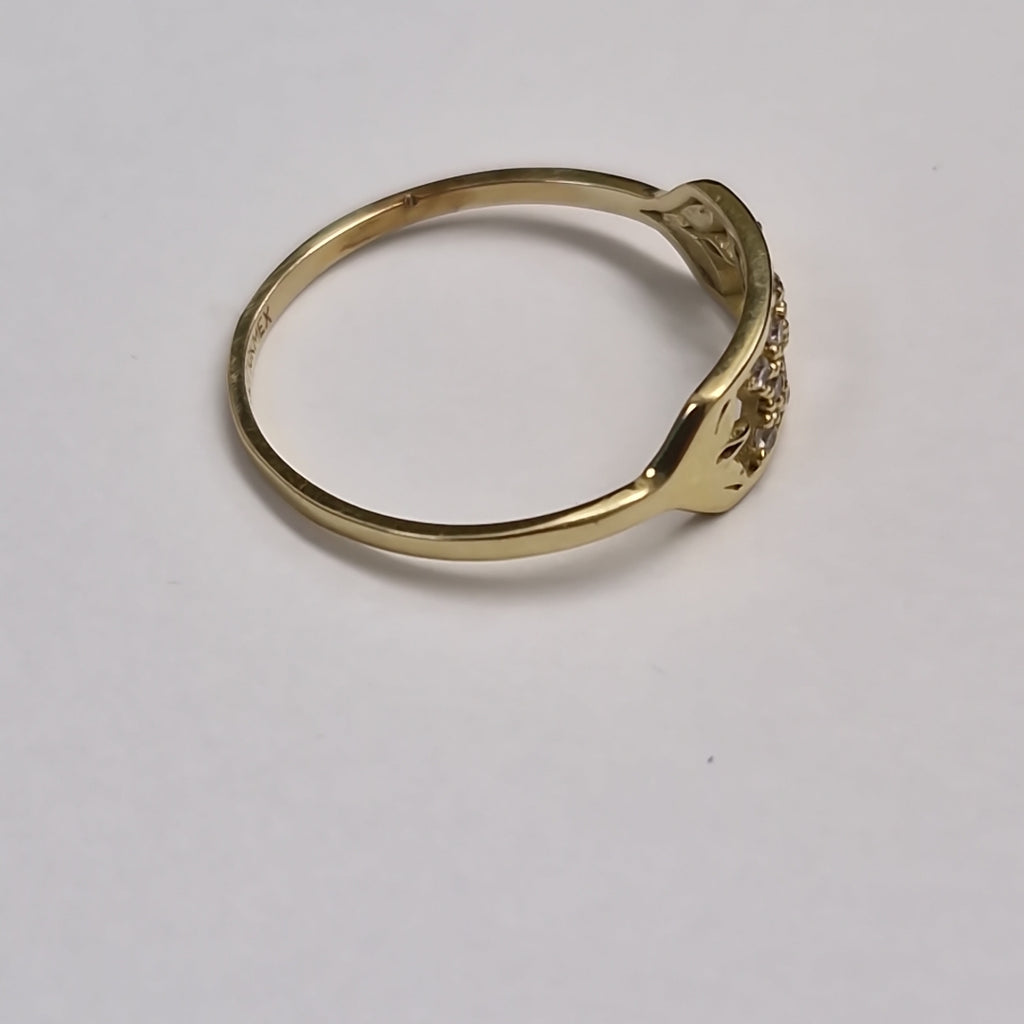 ANILLO CONMEMORATIVO ORO 10 K 1.3 GRMS (SEMINUEVO)