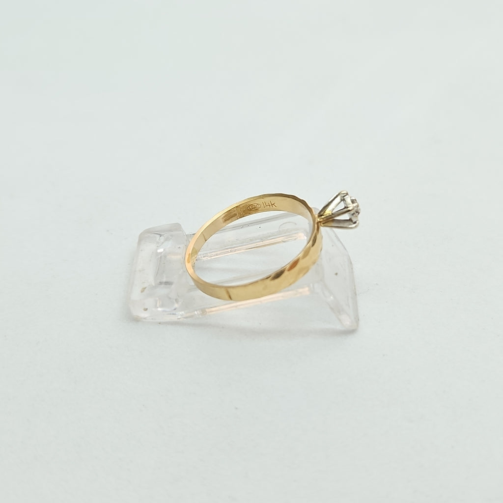 ANILLITO ORO 14 K 1,60 GRMS (SEMINUEVO)